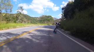 110 km/h - Real Thiago Lessa - Downhill Speed Skateboard Longboard