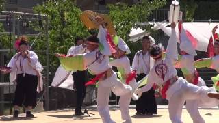 鬼々よろしく魁望蓮 2017岡山うらじゃ 2日目 下石井公園 mususukunjp