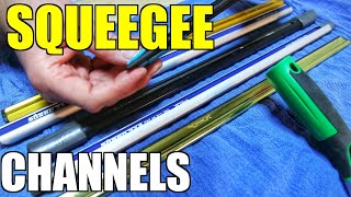 Squeegees and Squeegee Channels - Window Cleaning Tools | Detroit Sponge 🌊