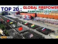 Global Firepower Rankings 2024 | Top 20 Powerful Military In The World