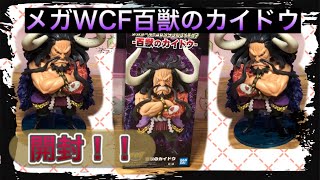 メガWCF百獣のカイドウ開けてみた！