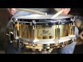 Used Pearl Free Floating Brass Snare 5x14