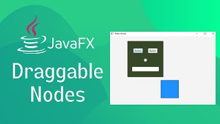 JavaFX and Scene Builder - Make Components Draggable