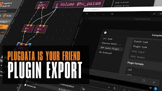 PlugData: Exporting VST Clap Plugins