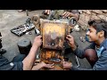 full restoration komatsu 4d95l diesel engine overhauling