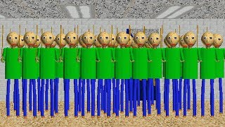 【実況】100体のバルディ先生から逃げてみた！Baldi's Basics