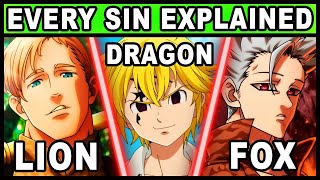 Every Sin's Animal Tattoo Explained! (Seven Deadly Sins / Nanatsu no Taizai)