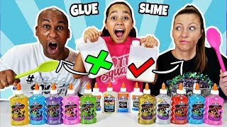 Tiana Picks Our Slime Ingredients Challenge!!