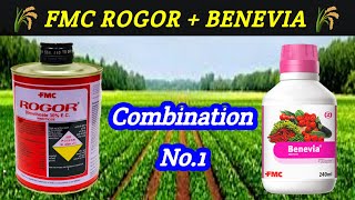 FMC Rogor + Benevia Insecticide | Dimethoate-30%+cyantraniliprole  10.26%|Rogor+Benevia combination