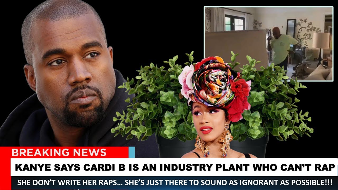 KANYE SAYS CARDI B IS AN INDUSTRY PLANT AND CARDI CLAPS BACK AT THE TWO ...