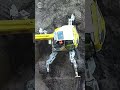 spider excavator on a cliff heavymachinery excavator shorts