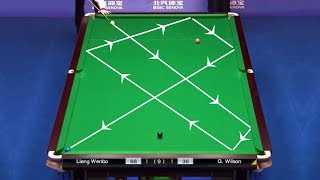 6库进球超级杆法表演，snooker best shots斯诺克大师们经典秀杆法集锦