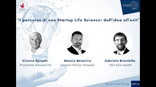Club Startup - "Il percorso di una Startup Life Science: dall'idea all'exit"