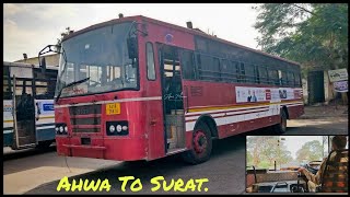 GSRTC Gujarnagri Express Amazing Bus Driving.