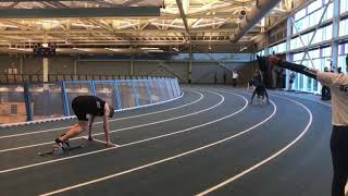 Athletics NS Last Chance Meet 2018 - Men's 300m (Mike van der Poel - 34.74s)