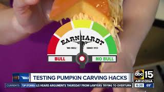 Do these pumpkin carving hacks really work?
