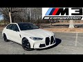 2024 BMW M3 Competition: POV Start Up, Test Drive, Walkaround and Review