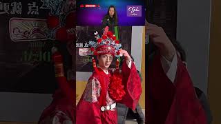 Our red traditional costume and the model's allure #fashion #style