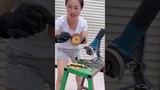 Part 183 100angle grinder cutting disc Video same cutting disc cutCut into slices