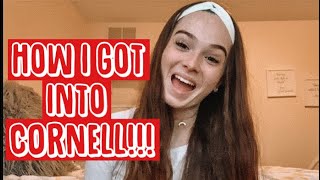 HOW I GOT INTO CORNELL!! stats+rank+activities...
