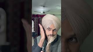 Navi turban king | new trick✅ tie muffler #tutorial #shortvideo #punjabisong #shorts