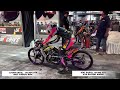 bukan ffa perang 6 detik‼️ninja tune up 155cc poin black dragbike 2024