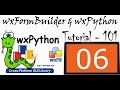 wxFormBuilder and wxPython Tutorials - 06 - Hello World (GUI Code) Part 2
