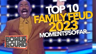 10 Best Steve Harvey Family Feud 2023 Moments... So Far!