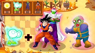 Peashooter + Picolo + Son Goku | Plants vs Zombies Fusion Animation ❤️ Bit Hunter