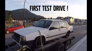 TURBO MANUAL VOLVO 740 TEST DRIVE AND OVERVIEW !