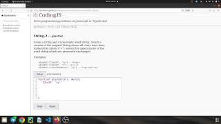 Codingjs Javascript plusOut solution