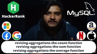 Hackerrank Revising Aggregations Sum Count Average problem | SQL | Ashutosh Kumar