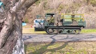 陸上自衛隊　船岡駐屯地　第2施設団総隊63周年　船岡駐屯地創設65周年記念行事　資材運搬車 2024.04.07