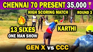 Gen X🏏 vs CCC🏏 || Round 3 || 35,000 Tournament🏆|| #indvseng #cricket #tennisballcricket #ispl