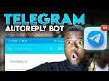 How to set Autoreply Bot on Telegram For FREE : Telegram Autoreply Bot 2023