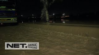 Banjir Akibat Luapan Air Sungai Pengkol Kota Semarang  - NET JATENG