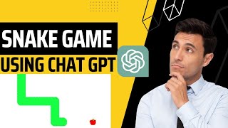 Creating a Snake Game in Python with ChatGPT:A Step-by-Step Tutorial #openai #pythontutorial