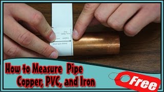 How to Measure Pipe Diameter Size Free Tool Download!