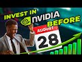 5 Compelling Reasons to Invest in Nvidia Stock Before August 28 | NASDAQ: NVDA | Stock Market