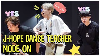 BTS J-Hope Dance Teacher Mode On