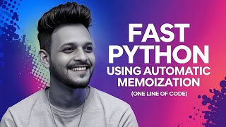 Python using Automatic Memoization one line of code #python #coding #programming #cache