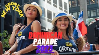 National Dominican Parade Bronx, NYC 2023 was INSANE! 4K HD..  LO MEJOR DE LA PARADA DOMINICANA #rd