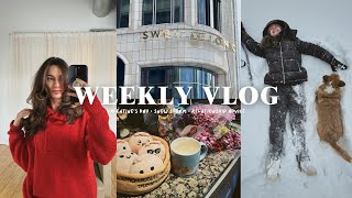 WEEKLY VLOG ♡ Relationship advice, Valentines Day, Snow Storm + more