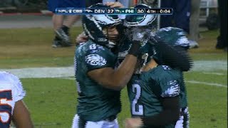 Akers game-winning field goal - David Akers nails a 28-yard field goal to put the E