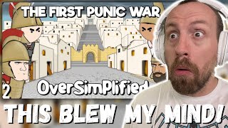 Military Veteran Reacts to The First Punic War - OverSimplified (Part 2) | BLEW MY MIND!
