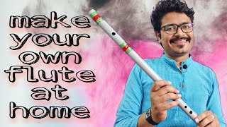 G# sacle flute।how to make flute at home।PVC pipe flute making।flute basic lessons