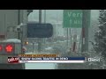 Heavy snow hits Reno-Tahoe area