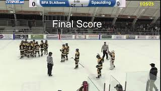 1/25/25- BFA St.Albans @ Spaulding Girls Hockey