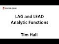 LAG and LEAD : Problem Solving using Analytic Functions