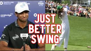 Aaron Rai’s Wife Has a BETTER SWING Than the PGA Champion?! 😱